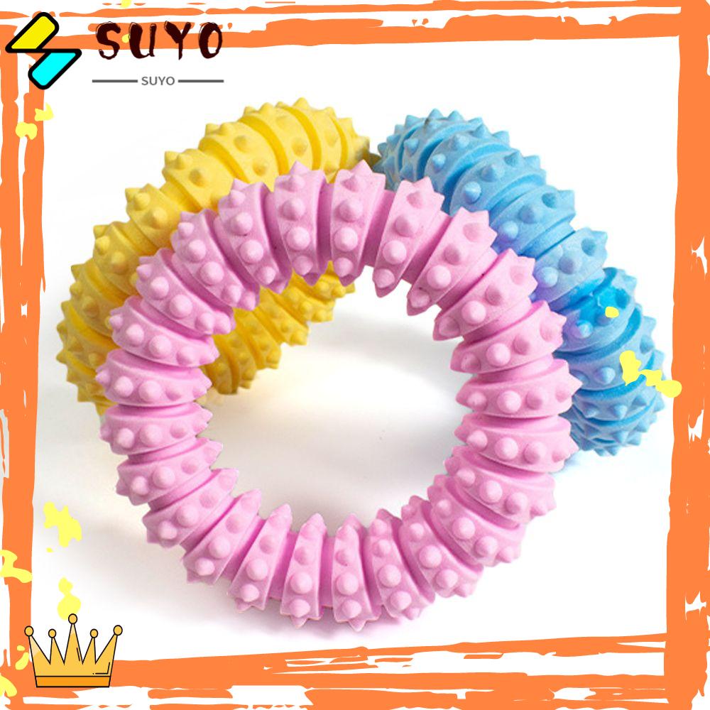 Suyo Mainan Kunyah Interaktif Bahan TPR Untuk Anjing