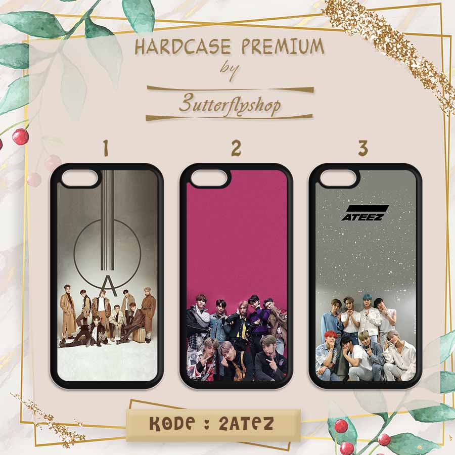 [HARDCASE] KPOP Ateez member case Oppo Vivo Realme Redmi Xiaomi Samsung Iphone