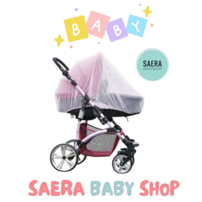 KELAMBU STROLLER BAYI - KELAMBU STROLLER ANTI NYAMUK - KELAMBU BAYI - KELAMBU GANTUNG MURAH