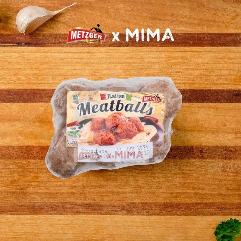 

METZGER HALAL Italian Meatballs - Baso Sapi ala Itali 150gr