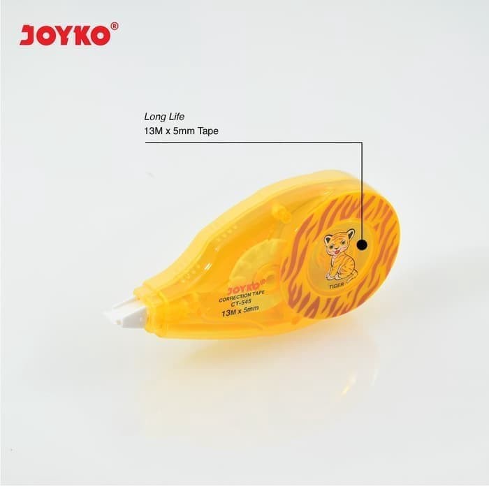 

Correction Tape / Tip-Ex Kertas Joyko CT-545 / 13 meter (12pcs)