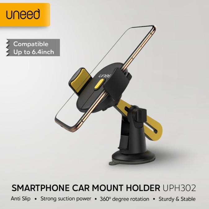 Uneed Universal Car Holder Smartphone Car Mount Holder - Uph302