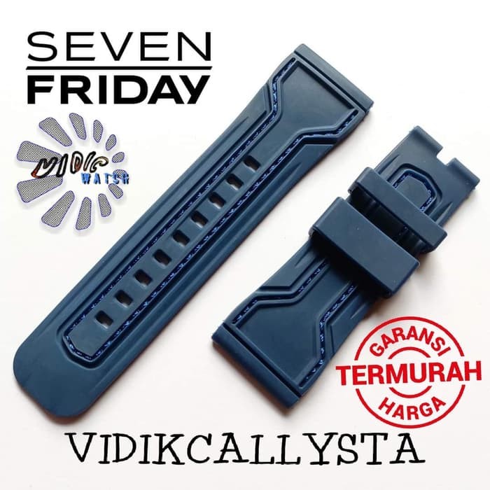 TALI JAM TANGAN SF SEVEN RUBBER STRAP 28MM