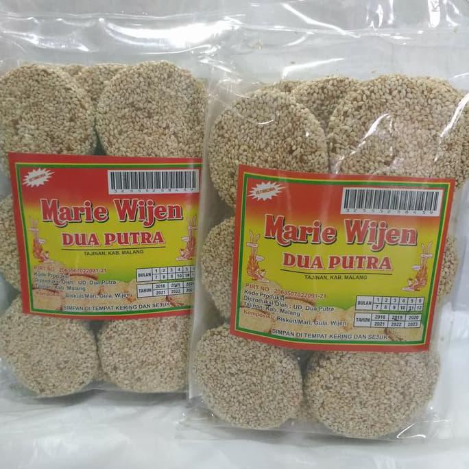 

Dua Putra Marie Wijen - biskuit mari wijen - kue wijen 250gr