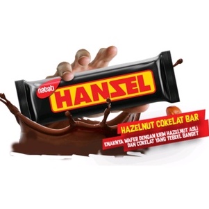 Nabati Hanzel Hazelnut Choco 28gr/Wafer Nabati Hanzel/Wafer Coklat 28gr