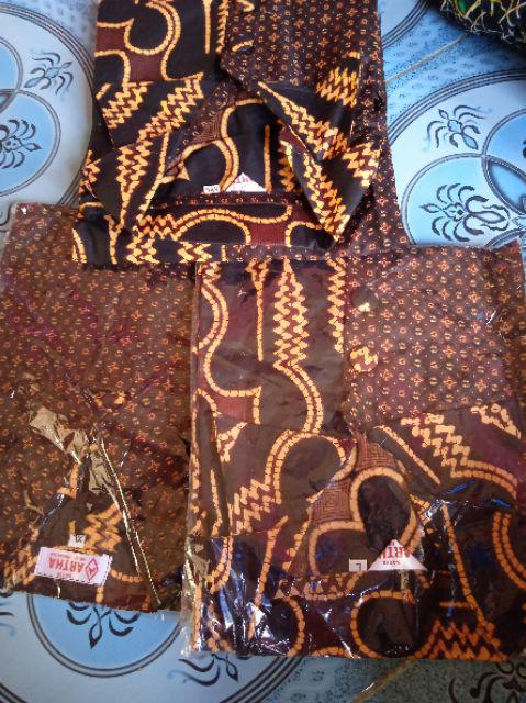 Tunic Mataram Parang Black Tunik Batik Cewek Tunic Batik Wanita Seragam Batik Kerja Batik Busui Solo