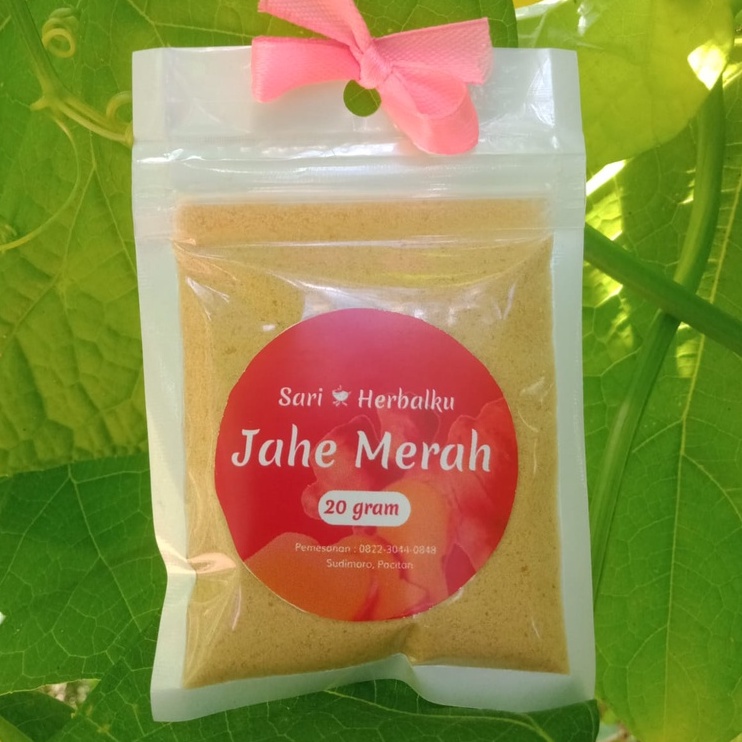 

Herbalku Sari Jahe Merah Serbuk 20 Gram Tanpa Ampas