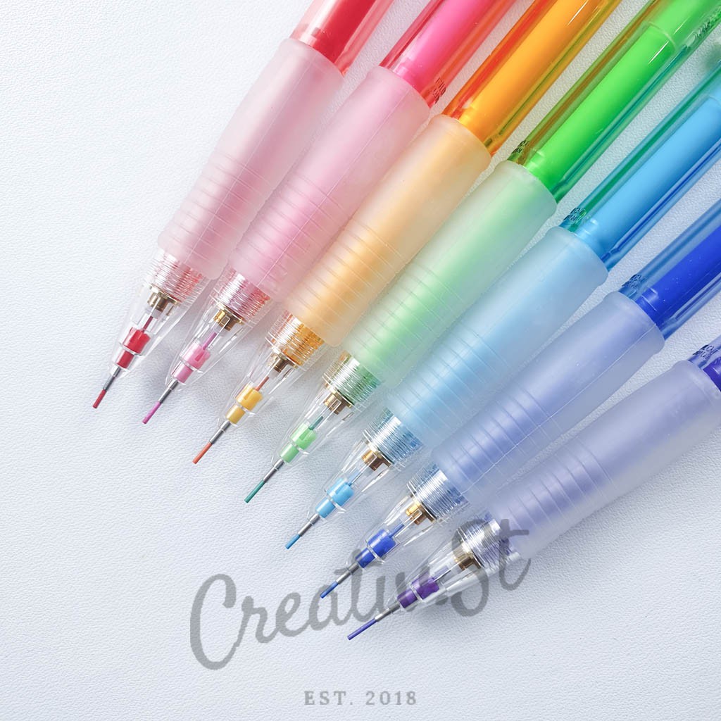 

RB Pilot Color Eno Mechanical Pencil Pensil Mekanik Warna 0.7 Mm
