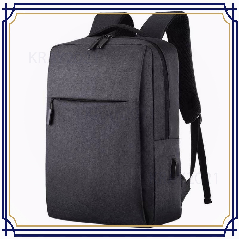 Tas Laptop Backpack Anti Maling with USB Charger Port BG522