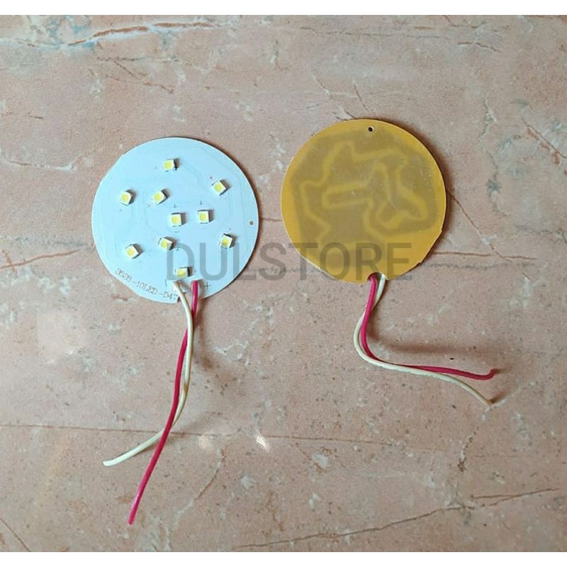 Led PCB bulat DC 3,7v 5w