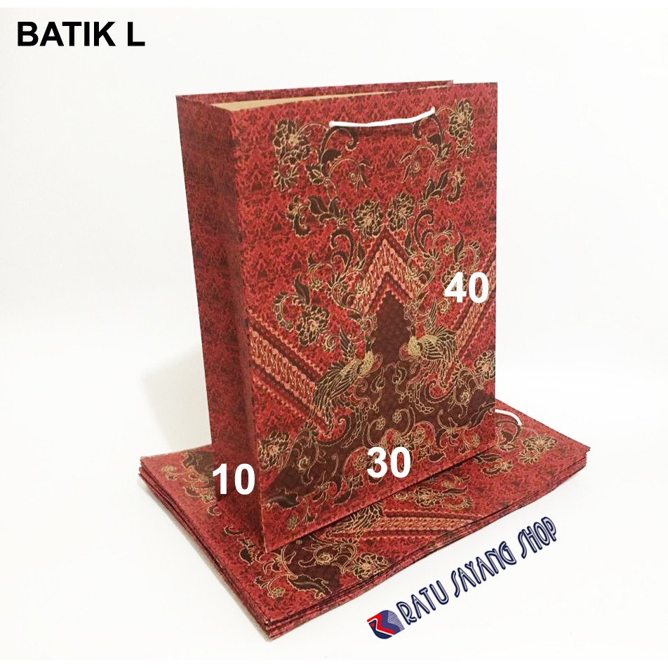 

TAS PAPER BAG BATIK L (30 X 10 X 40)