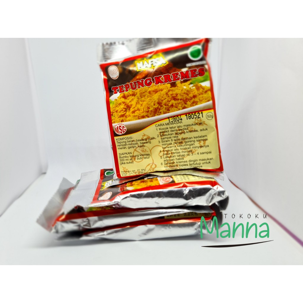 

Bumbu Tepung Kremes non MSG, Nafisa