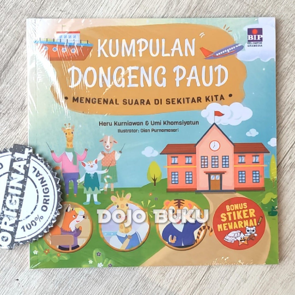 Buku Kumpulan Dongeng Paud - Mengenal Suara Di Sekitar Kita