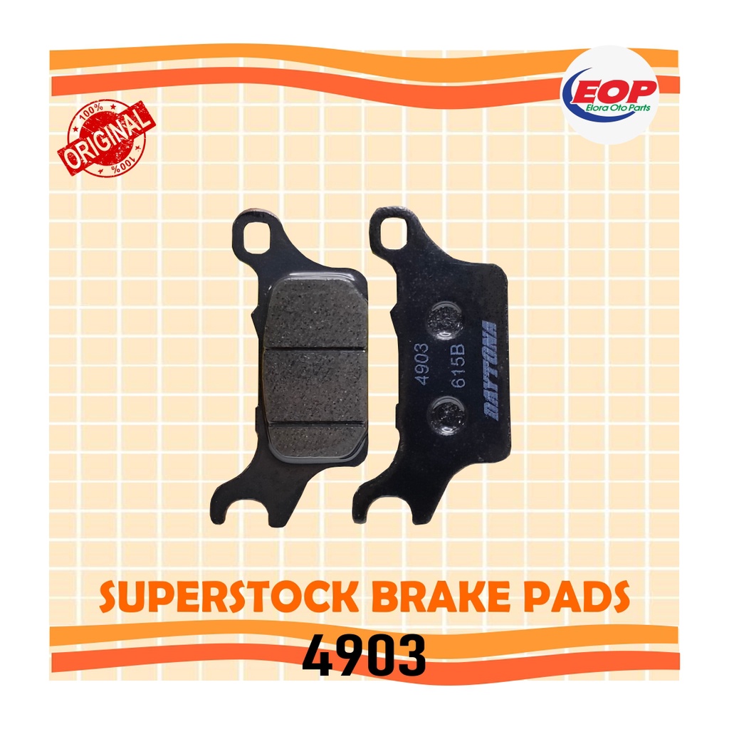 Brake Pad Daytona Superstock 4903 Vario 150 125 2018 Fr Genio 2019 fr