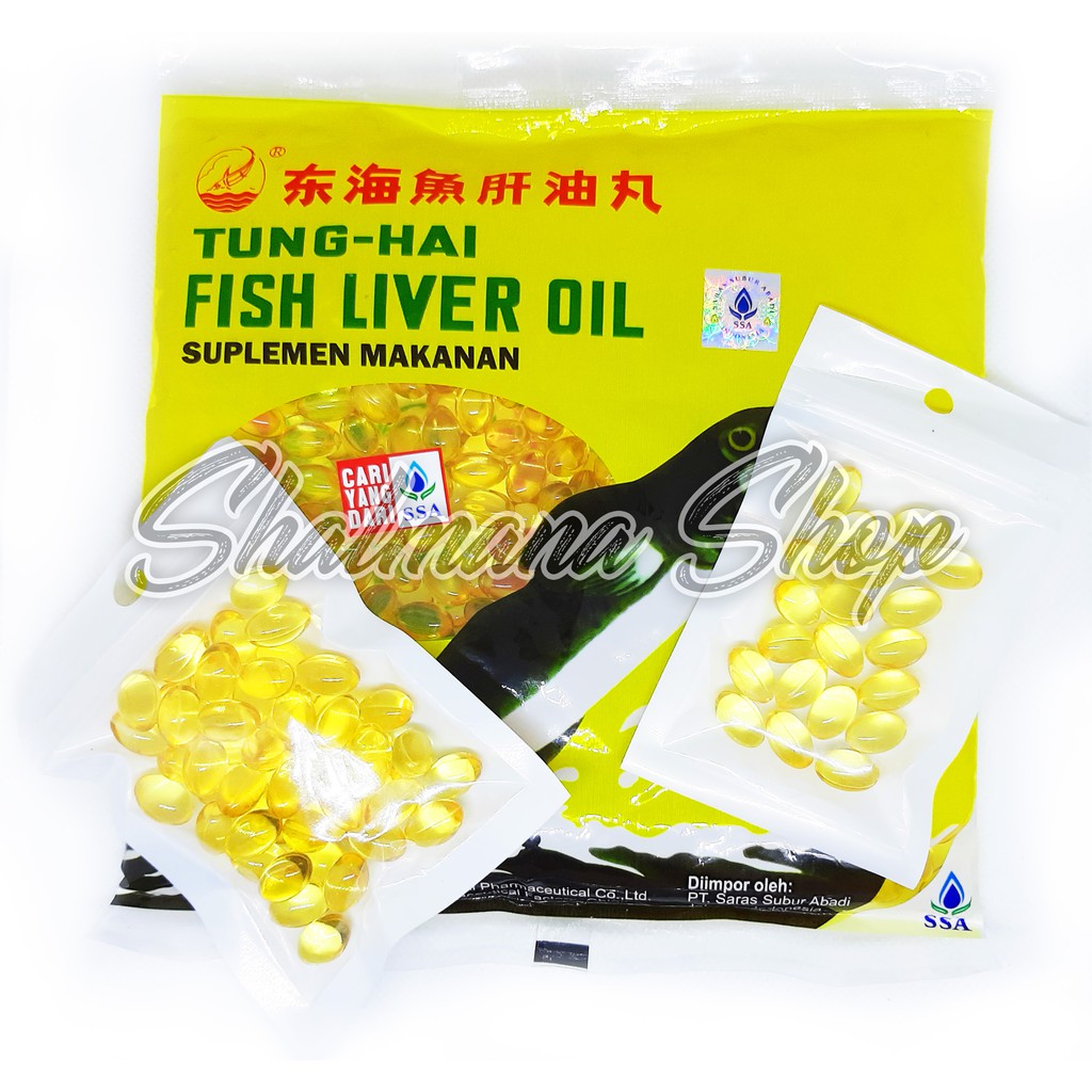 MINYAK IKAN Tunghai Tung-Hai FISH OIL Vitamin Hewan Kucing Anjing Ayam