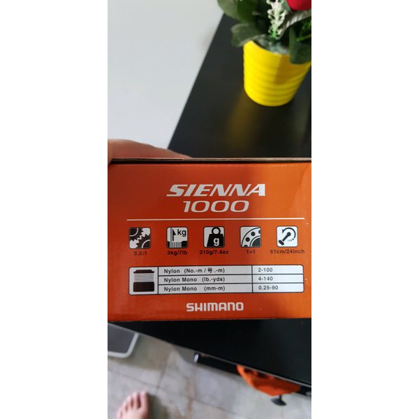 reel shimano sienna 1000fe