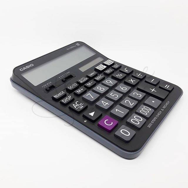

CASIO DJ-120D PLUS / KALKULATOR TOKO KANTOR / KALKULATOR RECHECK / KALKULATOR BESAR DAGANG