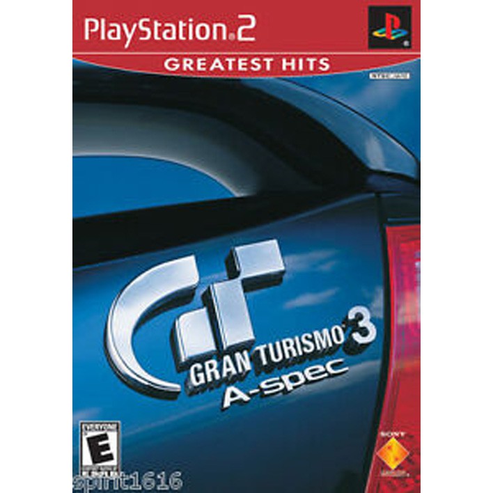 DVD Kaset Game PS2 Gran Turismo 3 A-spec