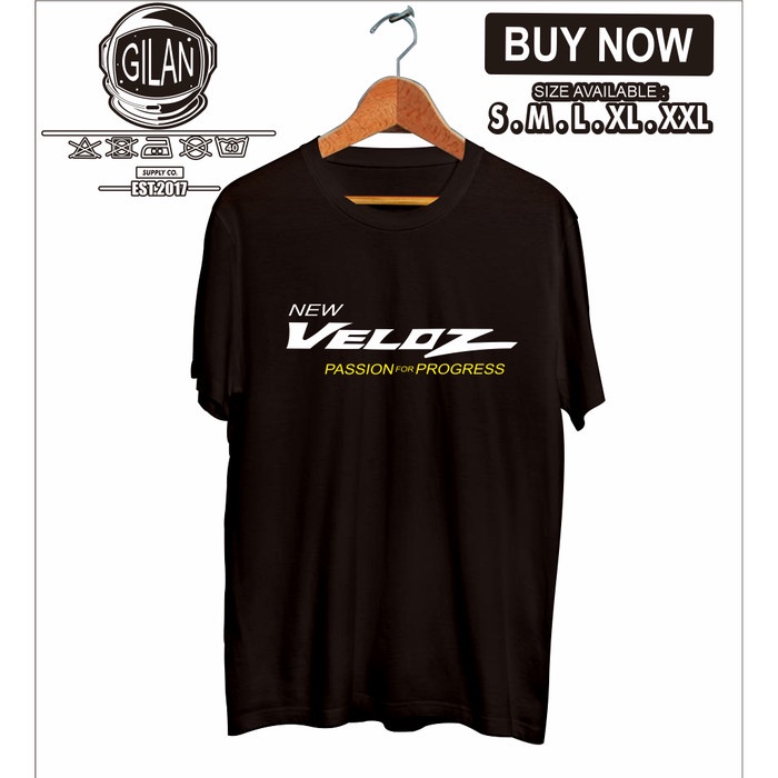 Kaos Baju Mobil TOYOTA AVANZA NEW VELOZ LOGO Kaos Otomotif - Gilan