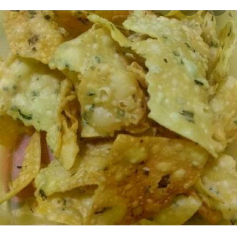 

pangsit keju bawang