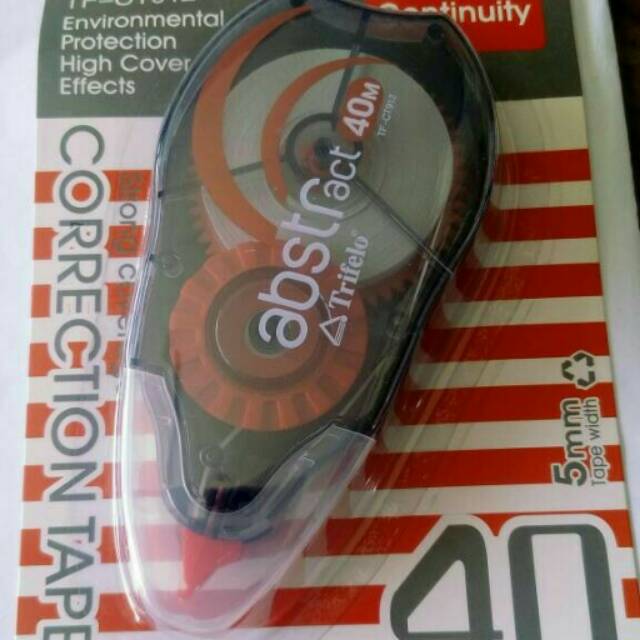 

Correction Tape Pita Koreksi Tip Ex Kertas Trifelo 40 M CT-Trifelo TF CT-912