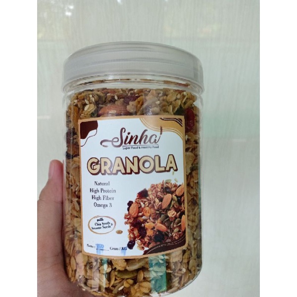 

Granola Honey HomeMade Kemasan Toples