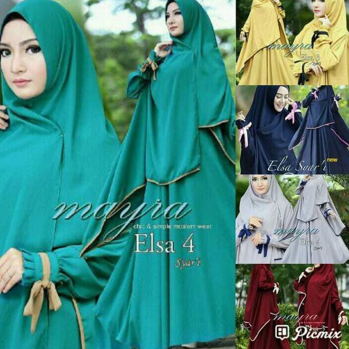 TERBARU M5 BLZ MAXI ELSA 3 NEW MAROON COKSU PINK DW / PINK DUSTY KUALITAS TERJAMIN