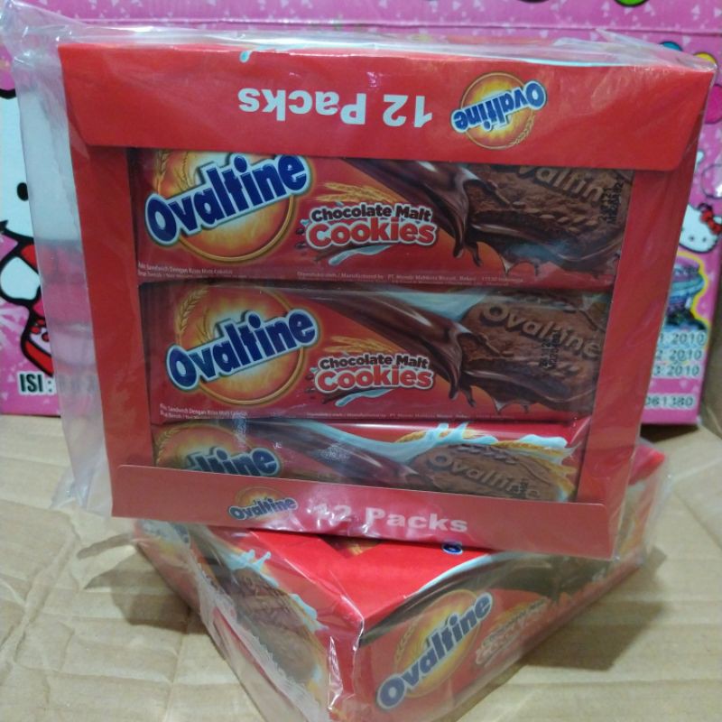 

ovaltin biskuit ovaltine cokies 1pack isi 12pcs