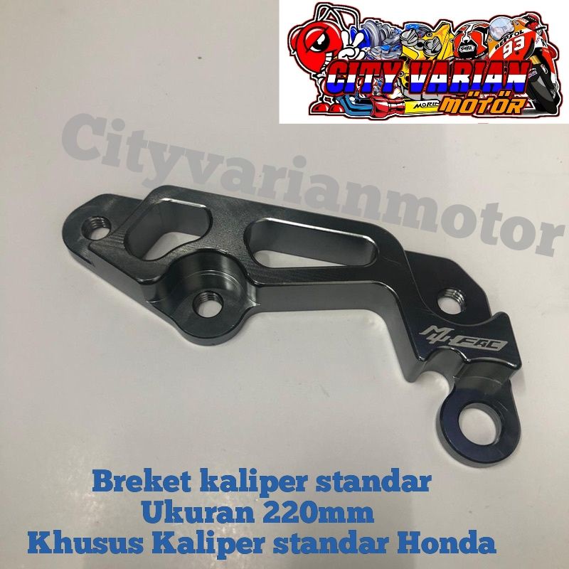 Breket Kaliper Standar Honda Beat Scoopy New Vario New Beat fi Beat street Vario 125 150 new 220MM