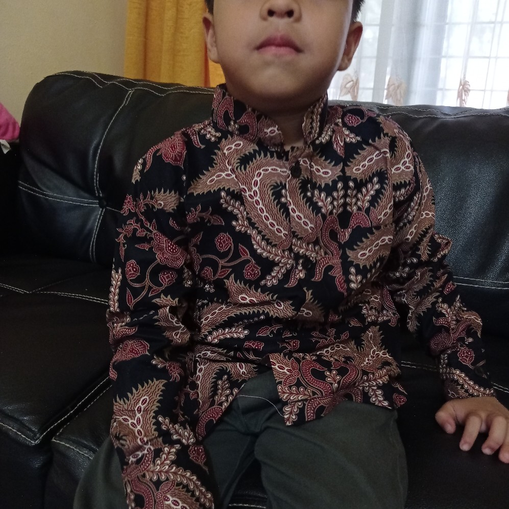 Couple Batik Ayah Anak Katun Premium Lapis Furing