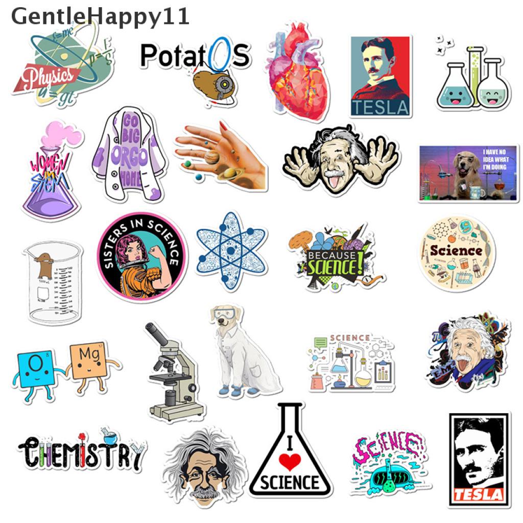 Gentlehappy 50Pcs / set Stiker Programming Diy Untuk Dekorasi Laptop / PC