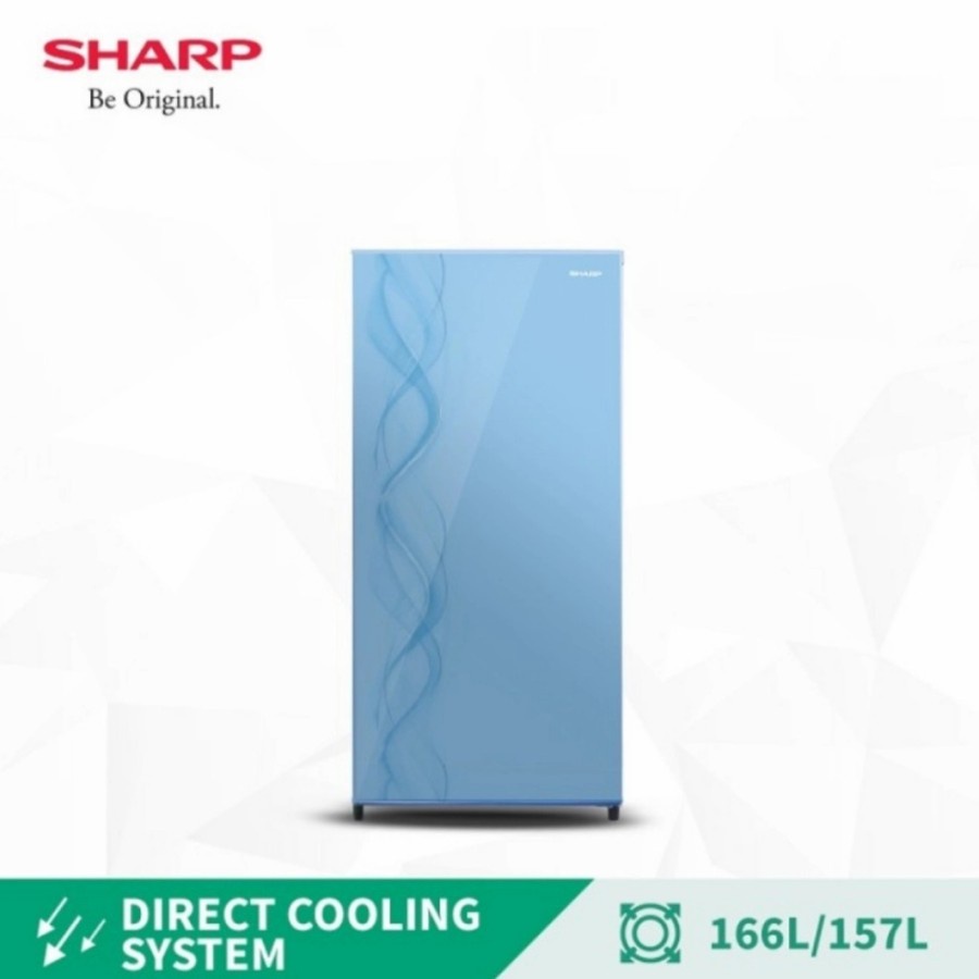 Kulkas / Lemari Es Sharp 1 Pintu SJ-N182 / SJN 182 / SJN182