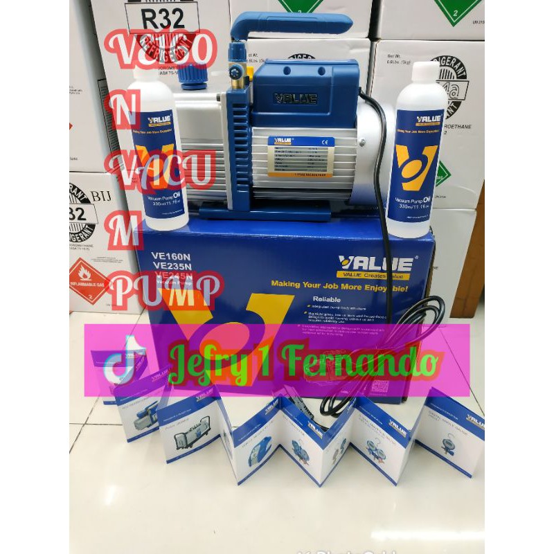 VACUM PUMP AC VE160N VACUUMP PUMP 1/2PK VALUE