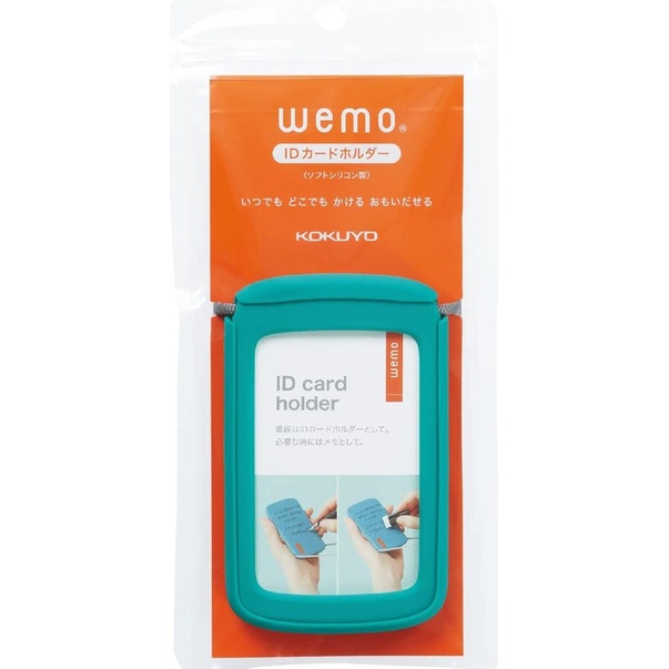 

Kokuyo Wemo Lanyard Memo Writable ID Card Holder Tempat Kartu