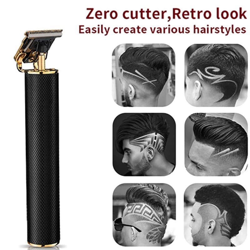 Alat Mesin Cukur T9  Rambut Trimmer Hair Clipper Profesionnal Rechargeable