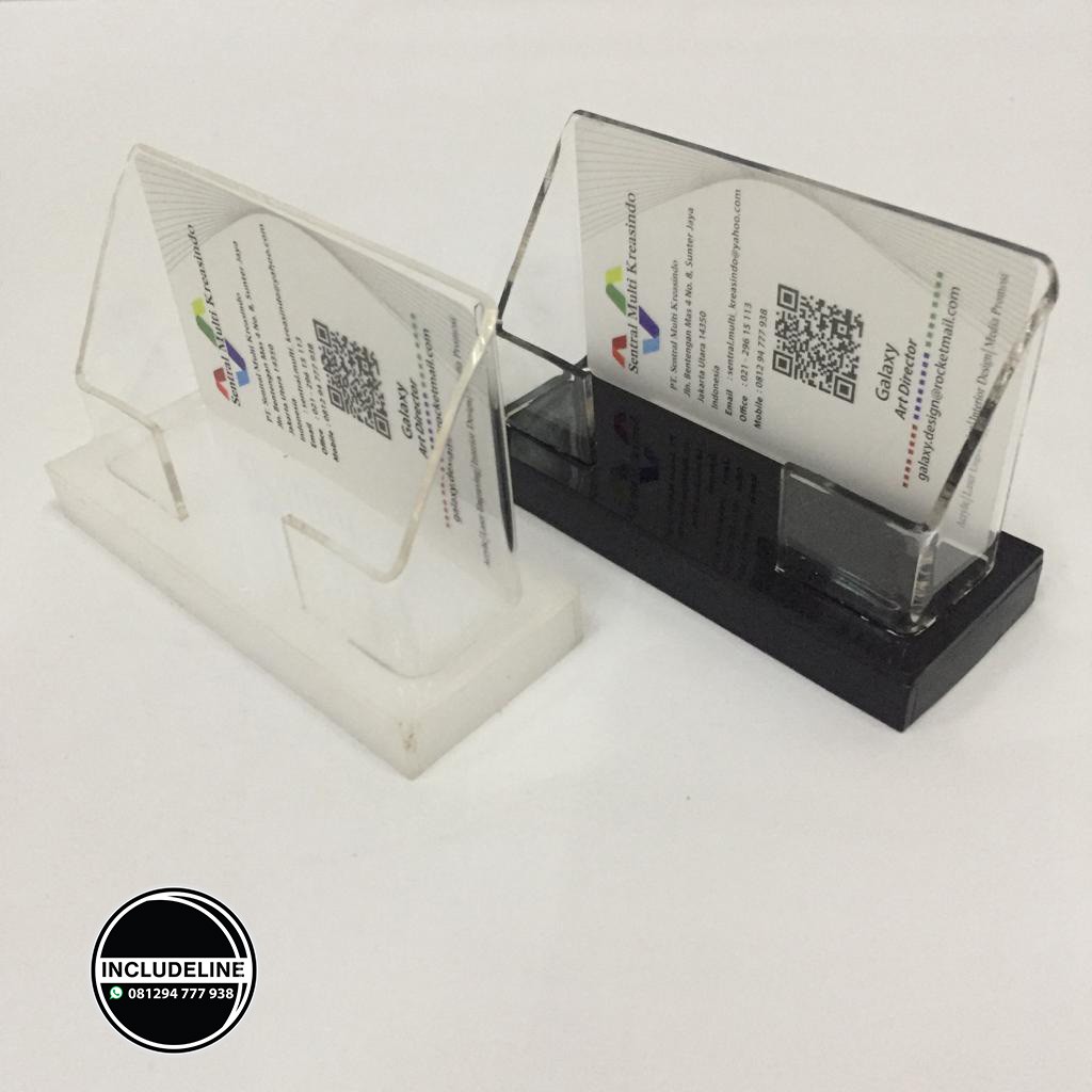 

ACRYLIC TEMPAT KARTU NAMA SINGLE
