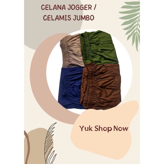 Celamis Jumbo | Celana Jogger jumbo | Celana Wanita Jumbo | Celana Jogger Wanita Jumbo