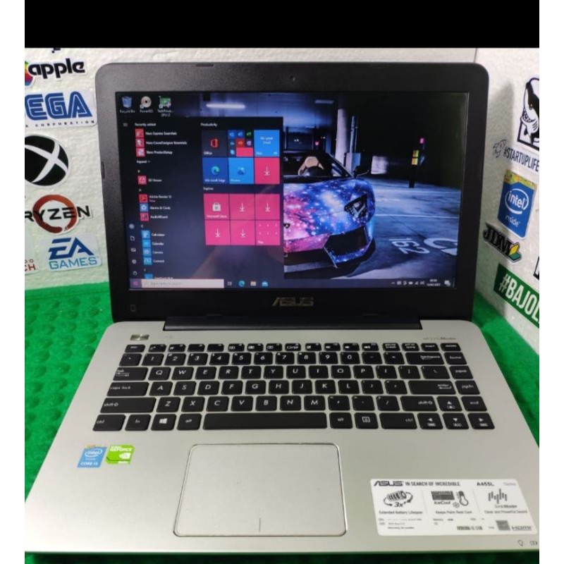 Laptop Asus A455L Core i5-4210u RAM 8 GB HDD 1 TB Mulus
