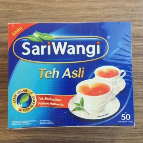

TEH SARIWANGI TEH ASLI CELUP ISI 50 KOTAK