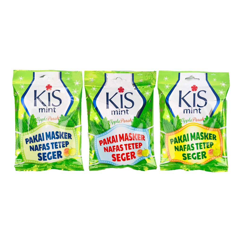 PERMEN KISS RASA MINT 125g / PERMEN