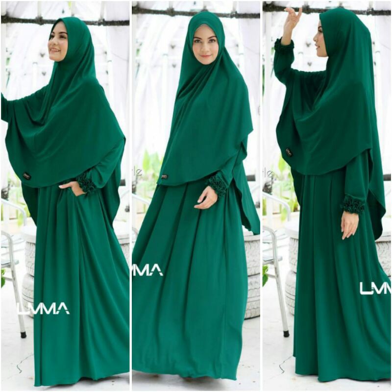 GAMIS SYADZA (GAMIS SYARI) BY UMMA SYARI-8