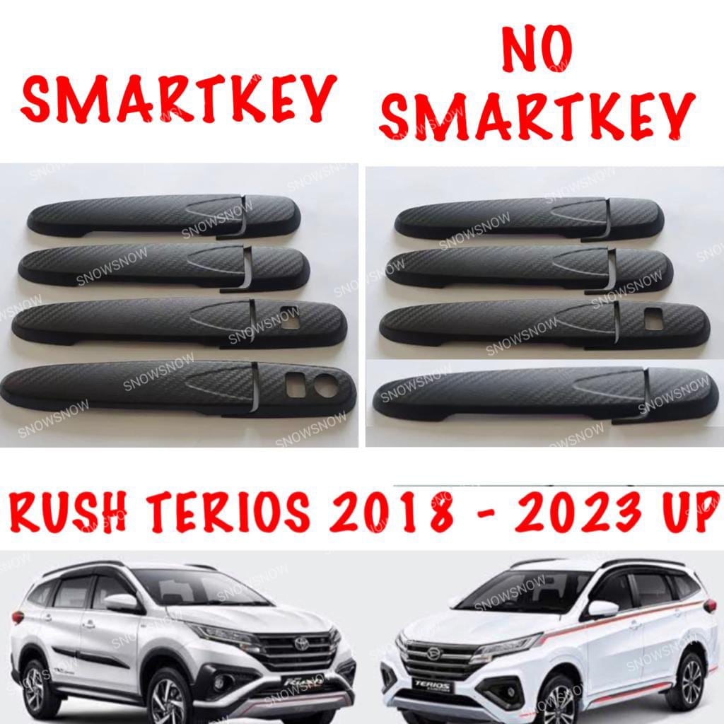 Handle Cover All New Rush Terios 2018 2020 2022 2023 GR SPORT Carbon Doff