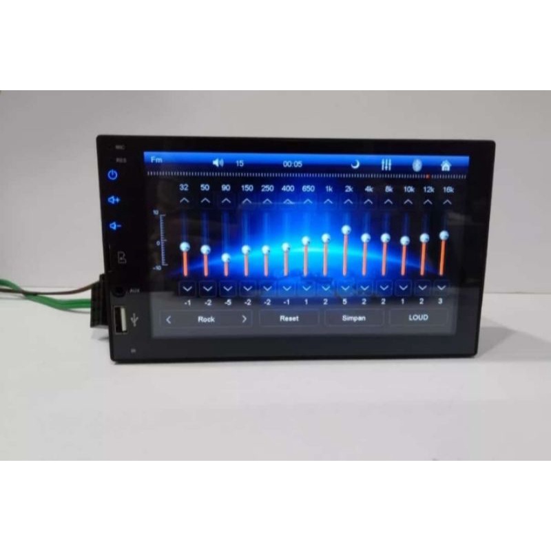 head unit tv double din DHD 7" bodi panjang