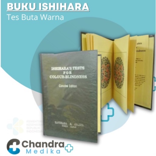 Jual Buku Ishihara Buku Tes Buta Warna Plate Shopee Indonesia