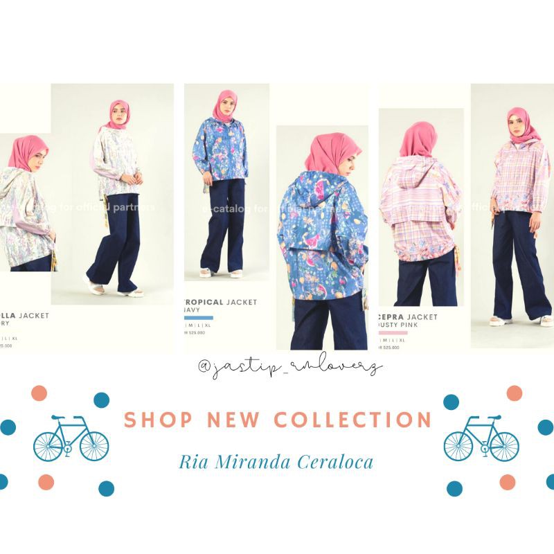 open PO jaket Ria Miranda