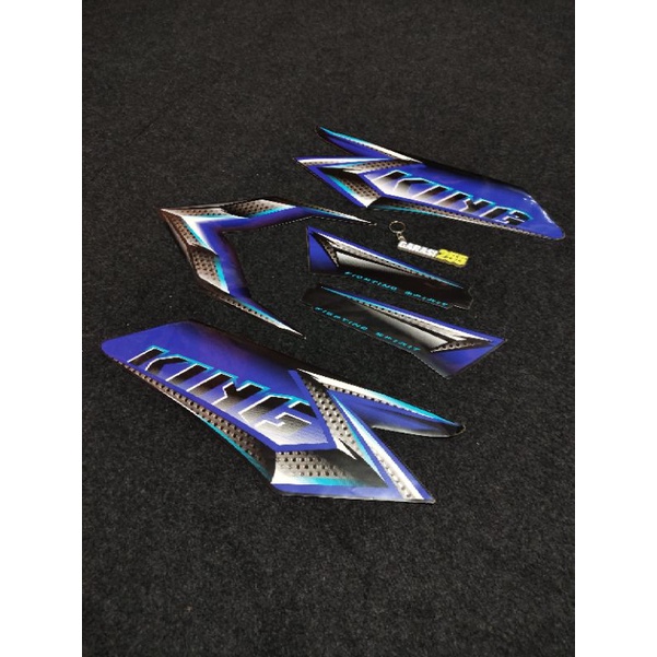 striping sticker list rxking 2008 2009 biru striping rxking 2008 biru