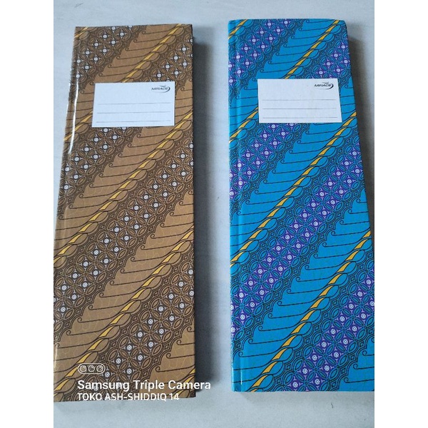 buku tulis ekspedisi | buku tulis panjang | hardcover mirage 100 lembar