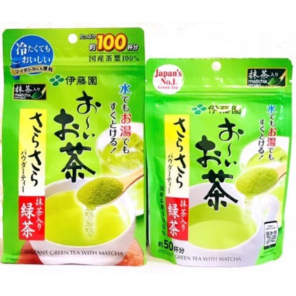 

ITO EN INSTANT GREEN TEA WITH MATCHA (TEH HIJAU JEPANG)