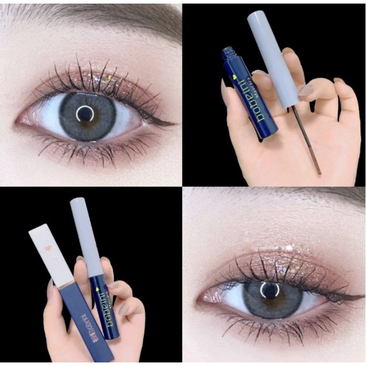 Long Lasting Maskara Waterproof Mascara Tahan lama Impor Curling Eyelash Bobeini LA141