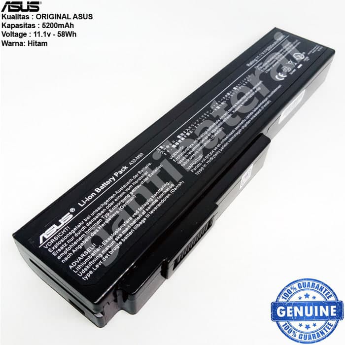 ORIGINAL Baterai Asus N43 N43S N43SL N43SM N43SN N43J N43JF N43JM